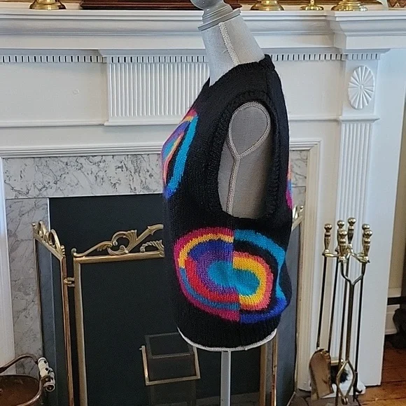 Vintage 1980's Sweater Vest - Picture 3 of 6